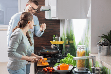 Couple Cooking - 3 Eating Plan Components That Help You Achieve Medical Weight Loss
