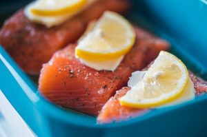 Achieve medical weight loss with these 10 healthy life hacks - fish dinner